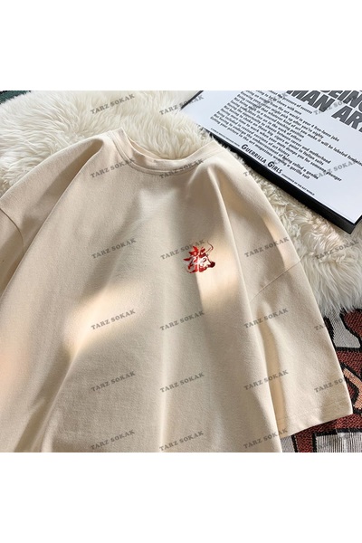 Adrift Y2K Unisex Harajuka Anime Retro Kawai Kuromi Футболка Код-Синій-Етикет...