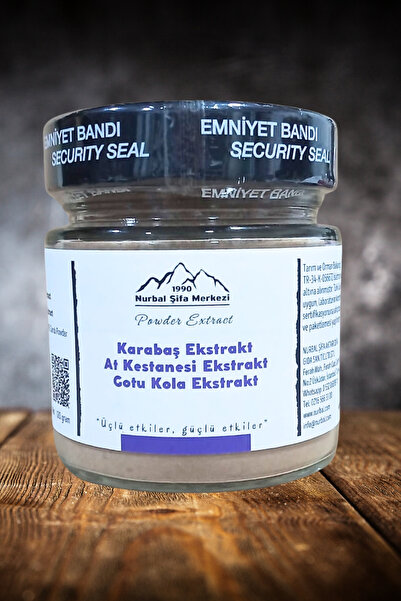 Nurbal Şifa Merkezi Karabaş At Kestanesi Gotu Kola Ekstrak 120 gr