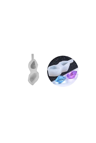 Getshopmini Epoksi Silikon Kristal Kolye Küpe Takı Kalıbı - GT9419