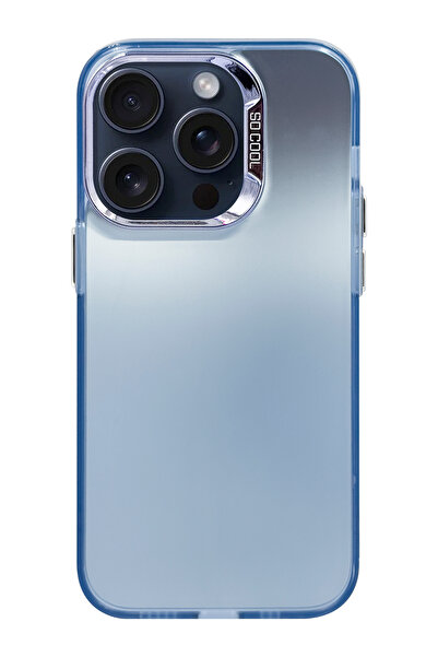 shoptocase حافظة هاتف ممتازة متوافقة مع هاتف Iphone 15 PRO مع مفاتيح معدنية رائعة ومتجمدة