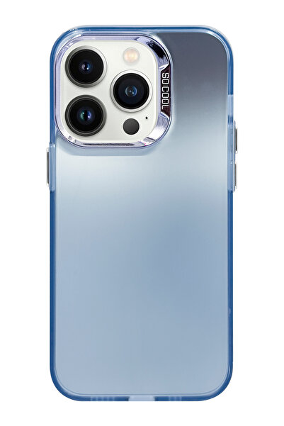 shoptocase Iphone 14 PRO Compatible So Cool Frosted Matte Premium Phone Case with Metal Keys