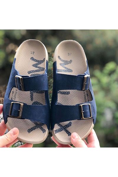 Pandalina Άνετες παντόφλες Unisex Daily με αγκράφα και αντιολισθητική σόλα