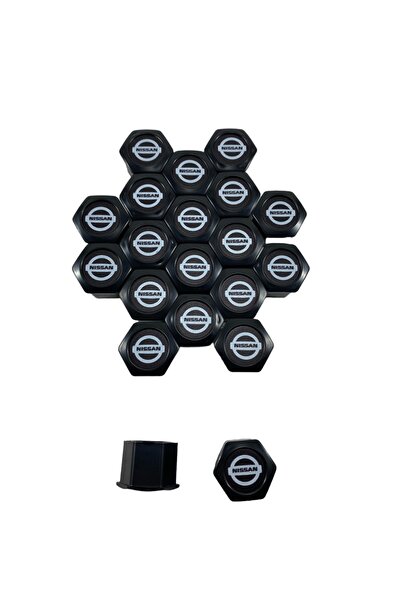 Cartex NİSSAN 19 MM 20 Lİ TAKIM SET OTO ÇELİK JANT BIJON KAPAĞI