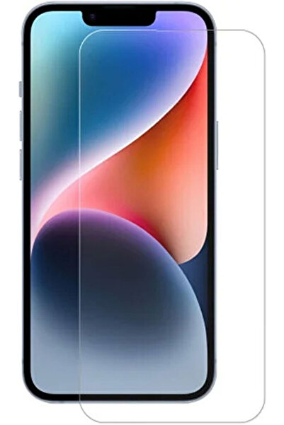 CEPSTOK Apple iPhone 14 Kırılmaz Cam Şeffaf 0.3mm Kılıf Dostu Temperli Ekran ...