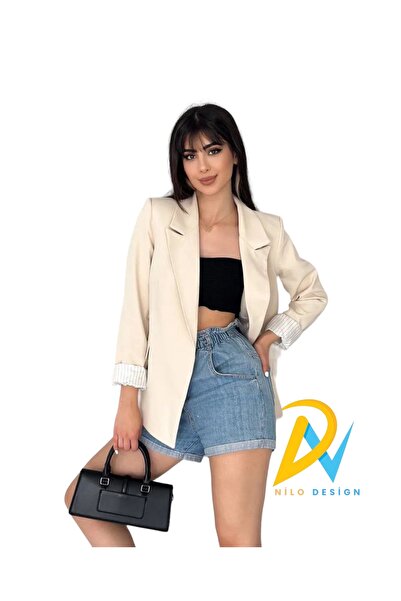 NILOO Women's Blazer Jacket - Stylish Design