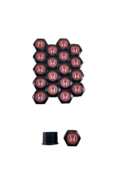 Cartex HONDA 17 MM 20 Lİ TAKIM SET OTO ÇELİK JANT BIJON KAPAĞI