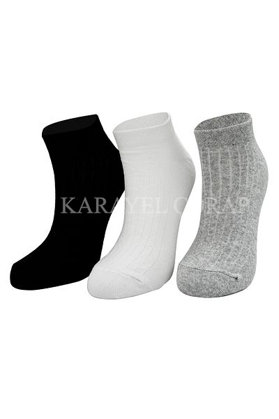 HANKARAYEL Икономичен комплект къси дамски чорапи в цветни цветове