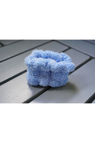 MEŞELİ TEKSTİL 2 Pieces Super Soft Sports and Spa Bracelet - 100% Cotton Wrist Washing Band
