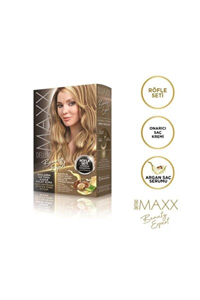 MAXX DELUXE Saç Boyası Röfle Seti