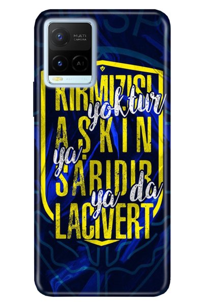 GRABONO Vivo Y33S Compatible Case Tioserisi Illustrated Silicone Color of Lov...
