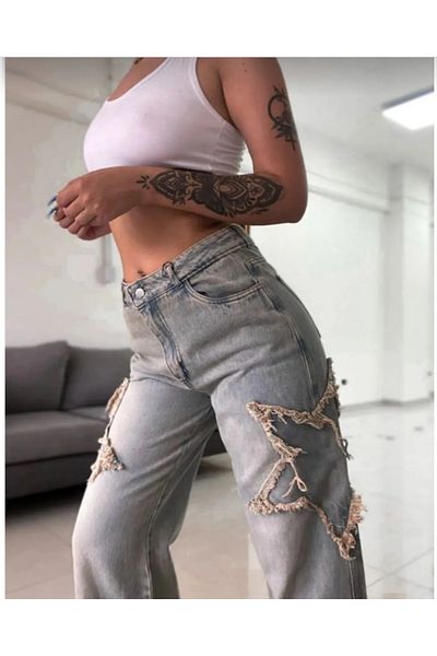 DEEFWEAR Y2k Γυναικείο τζιν Cargo παντελόνι
