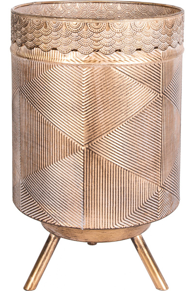 Herdekora Metal Saksı Ayaklı 28x45,5 Cm.