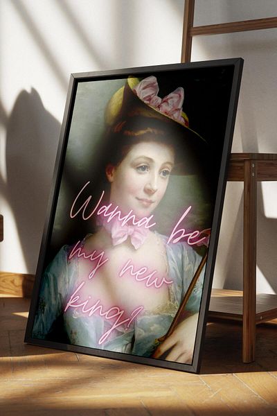 Postifull Poster alternativ fără încadrare, decor de perete, pictură murală fără încadrare - hârtie groasă de arhivă