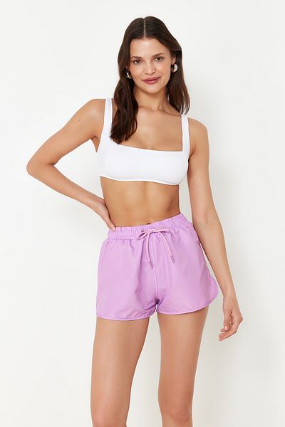 Trendyol Collection Pink Woven Sea Beach Shorts Tbess24Sr00000