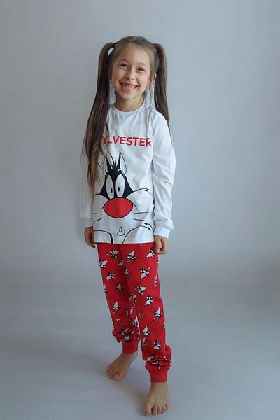QUB CLUB Set pijamale pentru copii unisex alb 4 anotimpuri