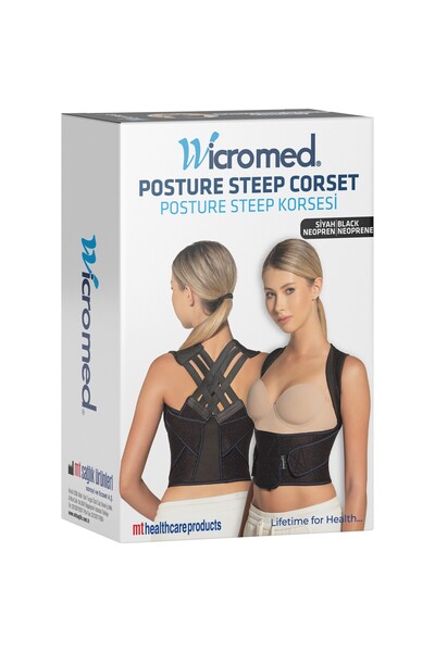 wicromed DİK DURUŞ KORSESİ POSTURE-STREEP (STANDART 1 : S,M VE L BEDEN İÇİN UYGUNDUR )