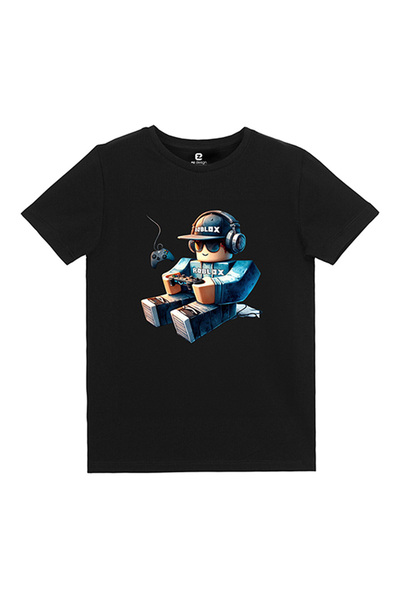 EZ Design تيشيرت روبلوكس مطبوع