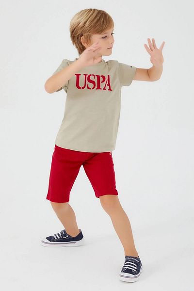 U.S. Polo Assn. SET POLO SORRT 100% BUMBAC CU LICENȚĂ GARSON GARSON BOY BOY