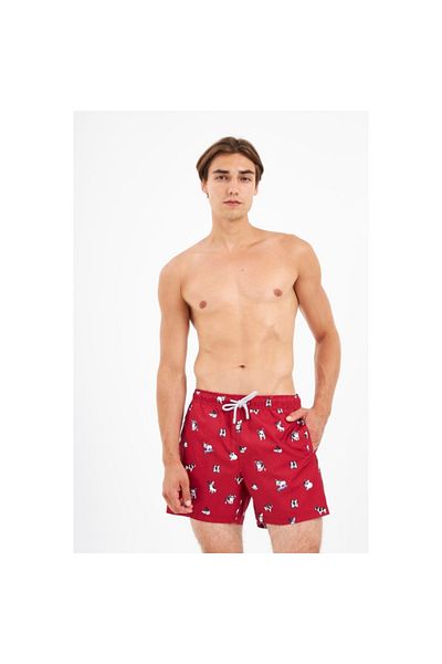 John Frank Men's Swimsuit and Shorts Set