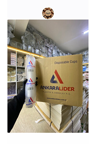 FİGANLAR yüksek  gr kalın 3000 Adet Plastik Otomat uyumlu Bardak 180cc Pet Ba...