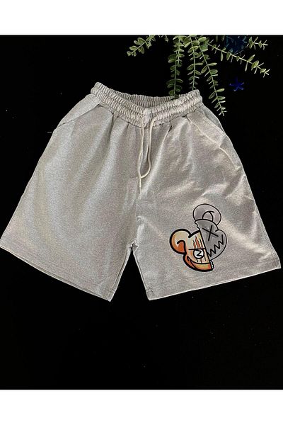 belean Pantaloni scurți pentru bărbați Lycra este din țesătură flexibilă din bumbac pieptănat. Pantaloni scurți sport casual.