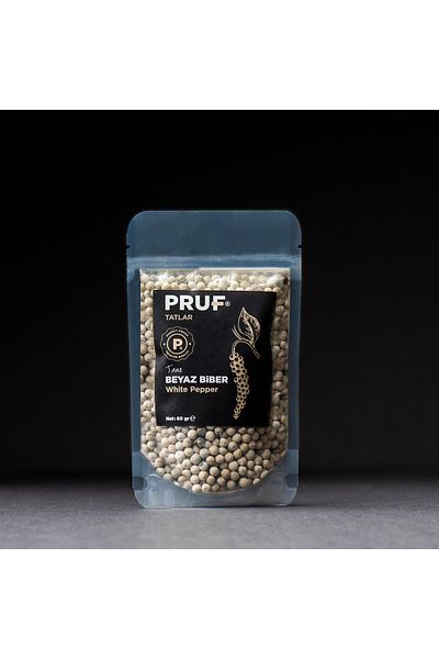 PRUF White Pepper Grain Eco Package 60 gr