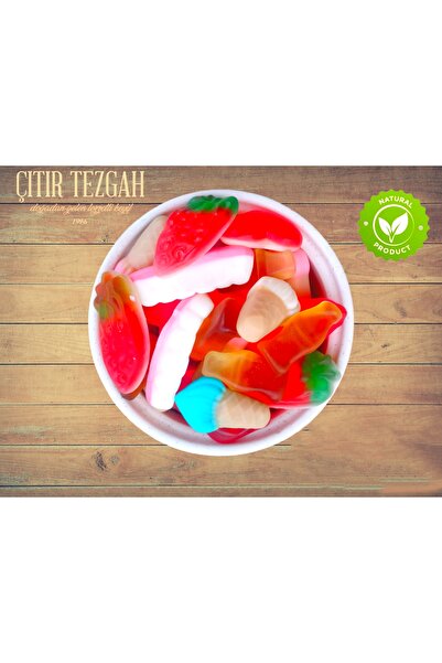 ÇITIR TEZGAH Karışık Yumuşak Şekerleme Jelibon 250 gr