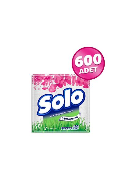 Solo Napkin 600pcs (100*6)