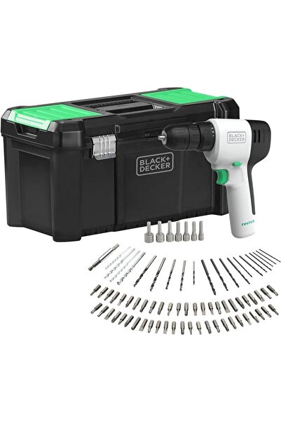 Black&Decker Black+Decker reviva 12 V akülü matkap REVDD12ALTB (sürdürülebili...