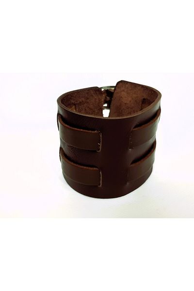 aysefe Real Leather 2 Belt Bracelet