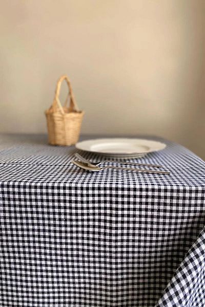 Hig Store Pânză de masă Gingham cu model pătrat - Față de masă, Covoraș de picnic