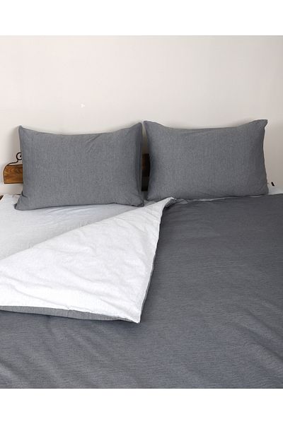 BİNNUR HOME Set pilota dublu fata-verso cu cearceaf de cauciuc