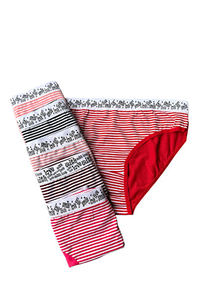 Dondeza Γυναικείο εσώρουχο από καθαρό βαμβάκι 6 τεμαχίων