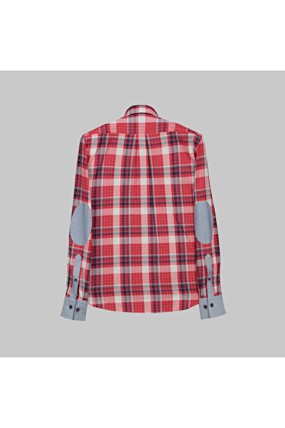 Sarar İNTERVİEW CARİNA KIRMIZI KARELİ UZUN KOL GÖMLEK