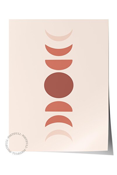 Postifull Decor de perete Boho pastel, poster fără încadrare, pictură murală ...