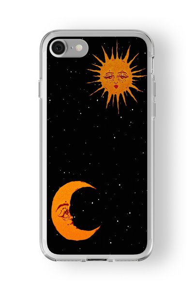 Multitronic حافظة شفافة مطبوعة بتصميم Celestial Harmony متوافقة مع iPhone 6 و6s