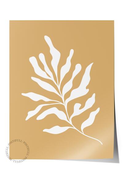 Postifull Φυσικές αποχρώσεις Boho διακόσμηση τοίχου, αφίσα χωρίς πλαίσιο, ζωγ...