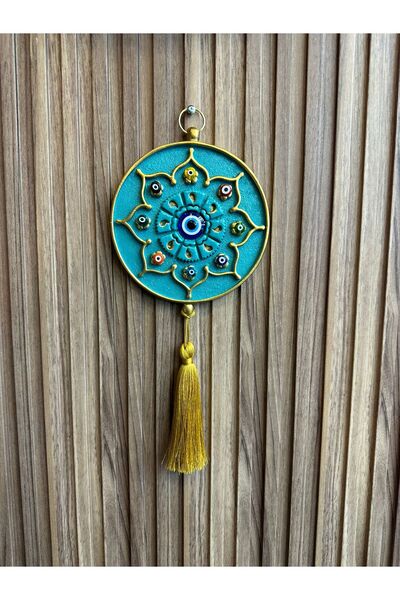 Mondecor TEKLİ NAZAR BONCUĞU 9 CM TURKUAZ