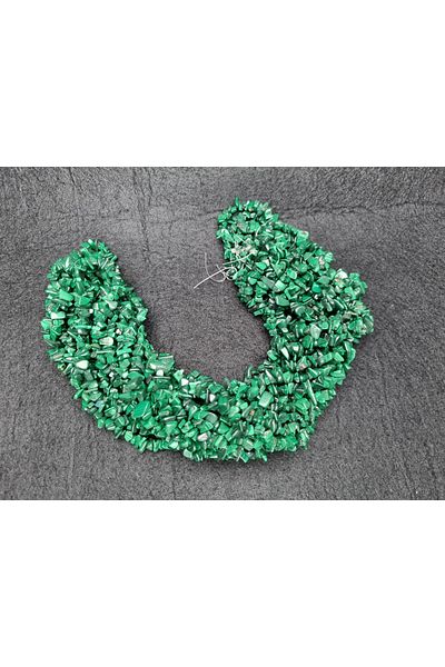 Yüksel Boncuk Kırıktaş Malahit Stone Natural Stone String