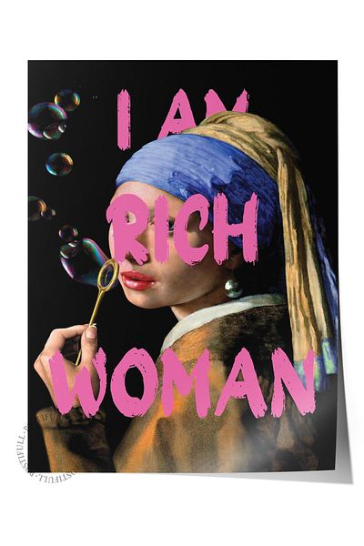Postifull Poster alternativ fără încadrare, decor de perete, pictură murală fără încadrare - hârtie groasă de arhivă