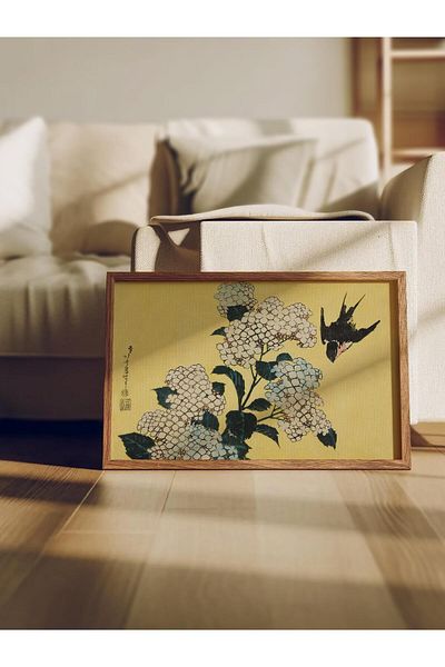 Postifull Poster Hokusai Katsushika Nr:45 Poster de artă modernă - Seria Art Decor - Pictură de perete, imprimare HD