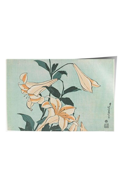 Postifull Hokusai Katsushika Poster No:50 Modern Sanat Poster - Sanat Dekor S...