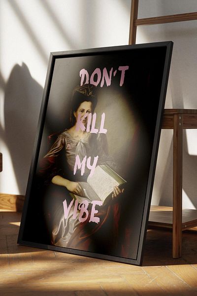 Postifull Poster alternativ fără încadrare, decor de perete, pictură murală fără încadrare - hârtie groasă de arhivă