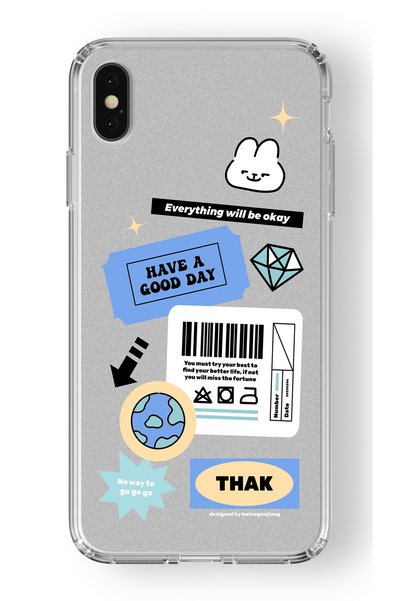 Multitronic iPhone X and XS Compatible Will Be Okay Design Printed Transparen...