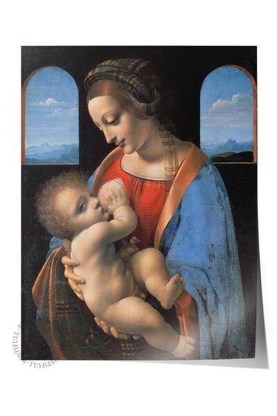 Postifull Poster Leonardo Da Vinci nr: 4 Poster de artă modernă - Seria de de...