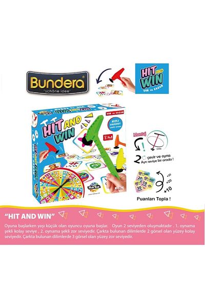 Bundera Hıt And Wın (Hit And Win) A New Type Of Fun Box Game