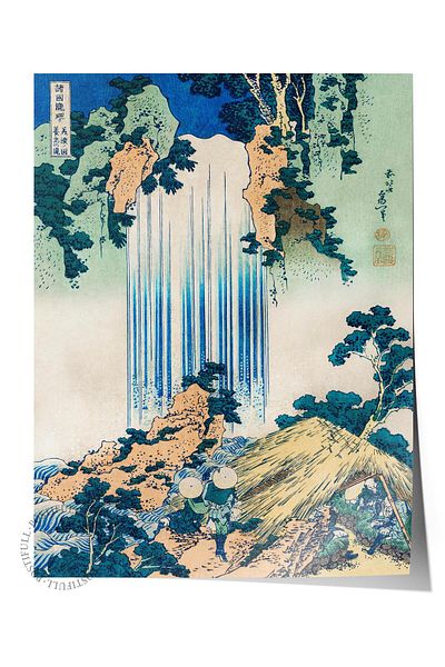 Postifull Poster Hokusai Katsushika Poster nr:5 Artă modernă - Seria Art Decor - Pictură de perete, imprimare HD