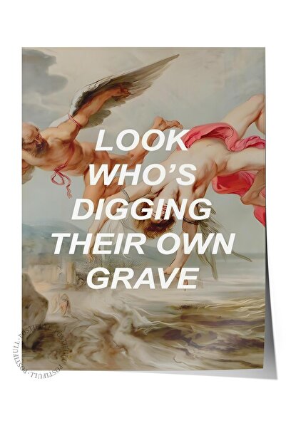 Postifull Poster alternativ fără încadrare, decor de perete, pictură murală f...