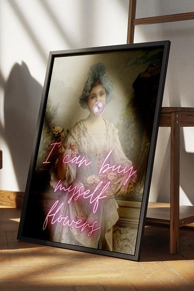 Postifull Poster alternativ fără încadrare, decor de perete, pictură murală fără încadrare - hârtie groasă de arhivă