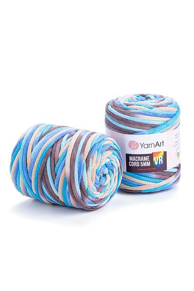 Yarnart Κορδόνι Macrame 5 Mm Vr - Μακραμέ Χειροποίητο Νήμα Πλεκτομηχανής Ebruli-921